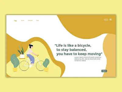 Landing Page corporate design illustration landing page landingpage photography ui vector website