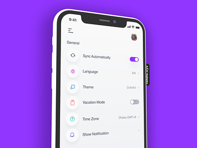 Settings Icons app design gradient gradient color hot pink icon icon app icon set icon sets icono ios iphonex minimal mobile app design mockup settings settings icons settings ui ui