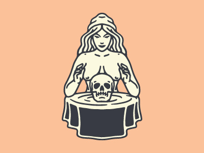 Good Fortune apparel clothing skull t shirt tattoo traditional art