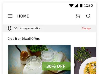 Home Screen Design app design ios mobile screen ui