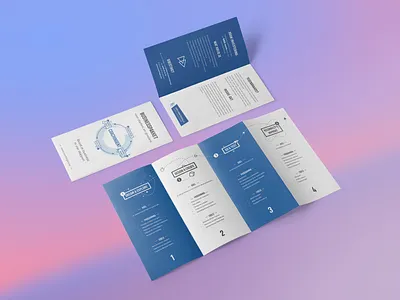 Business Coaching Folder blue business coaching contrast enso folder folder design graphic design mock up step by step