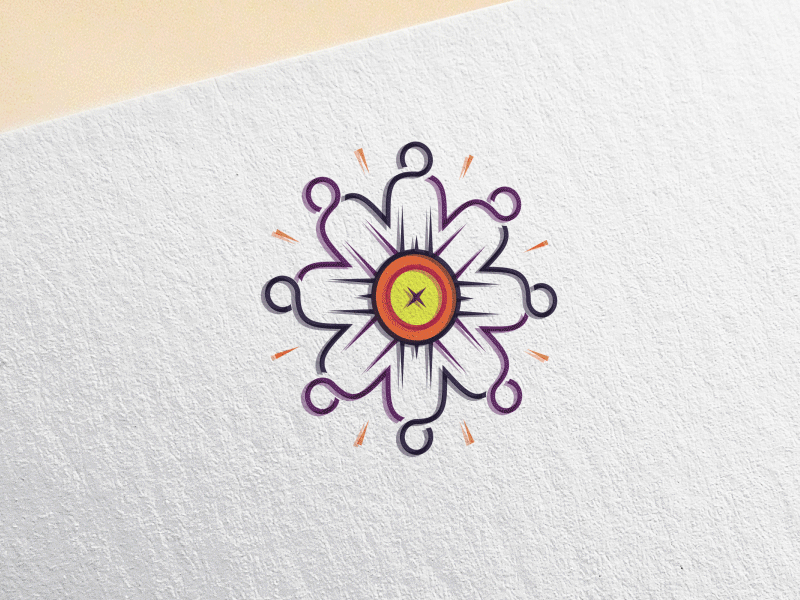 Flower Association 2d after effects after effects animation after effects template animated animation branding design illustration logo logo animation minimalistic motion motion animation motion graphics paper animation