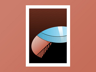 Architecture Series architecture art direction design digital illustration layout product ui vector