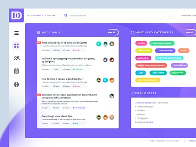 Bloom app app design colorful colorful app colorful design concept creative design forum fun neon trendy design ui ui design ux web app web app design web application web application design web design