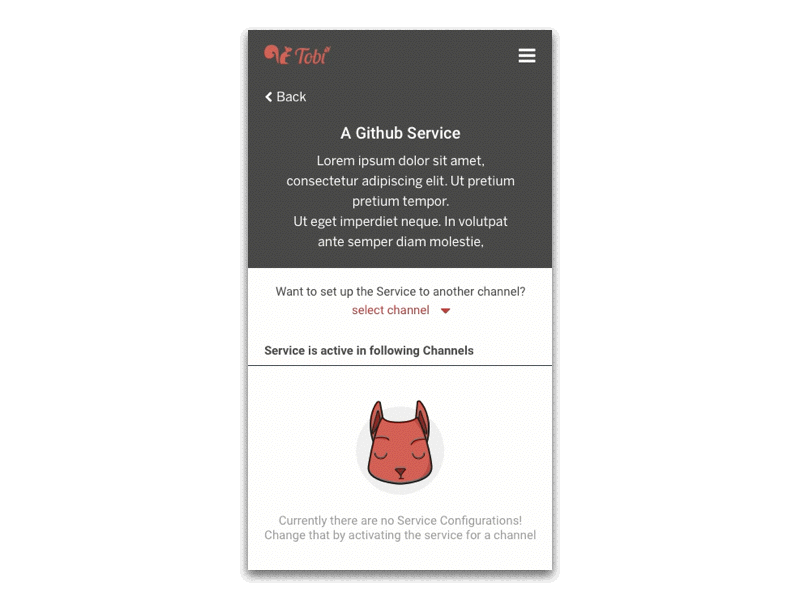 Mobile Dropdown animation dropdown menu