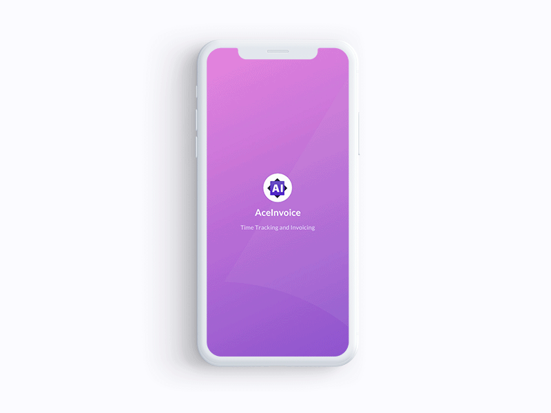 Aceinvoice Login Screen aceinvoice design flat design form gif gradien interaction login login form motion sign in splash ui ux design