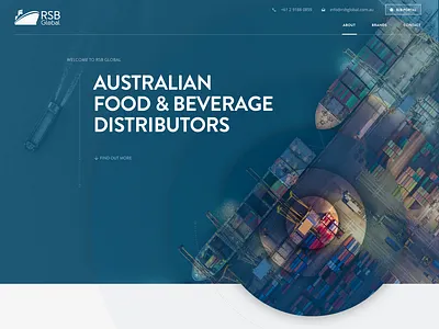 Shipping Company Web Design distributor port sea shipping shipping container web design webdesign website website design website designer