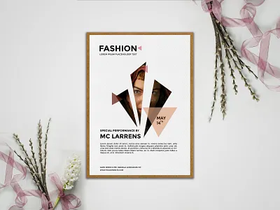 Flyer Fashion design fashion flyer