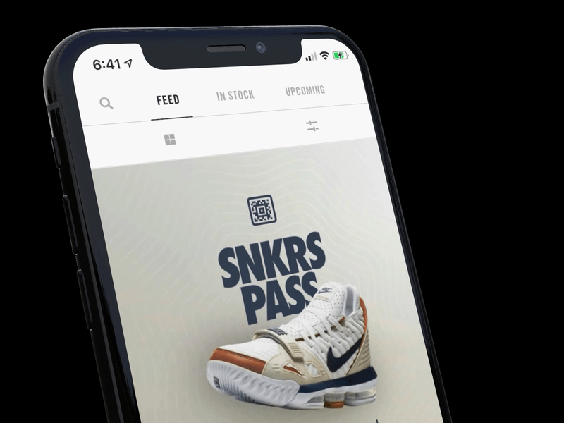 Got 'em SNKRS adobe xd adobexd design gifsky interface design rotato