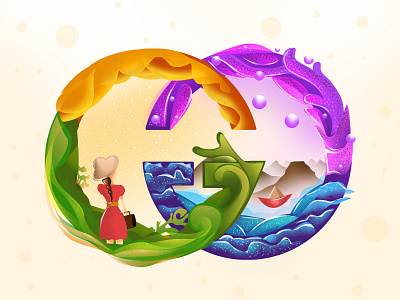 Gucci Logo Illustration app art branding character clean debut shot design flat icon identity illustration illustrator ios logo minimal mobile ui ux vector web