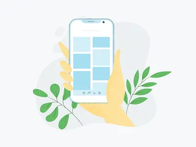 Mobile Client Galleries adobe design gallery illustration phone ui