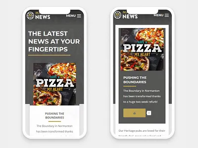News beer cms mobile news news app pub website wordpress