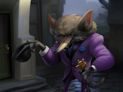 Wolf creep hat london teeth werewolf wolf