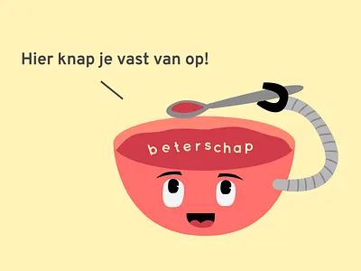 Robo-soup wishes you well! design illustration robot