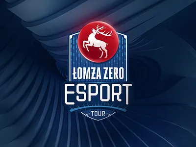 Łomża Zero Esport beer branding deer esport esport logo identity logo logo design logomark logotype mark tour łomża łomża zero esport