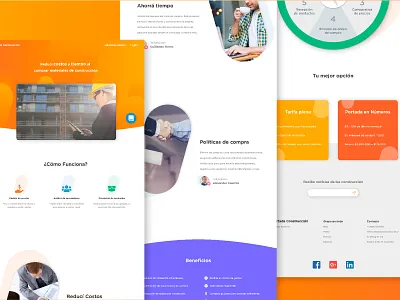Wulpers - Landing project design ui ux web