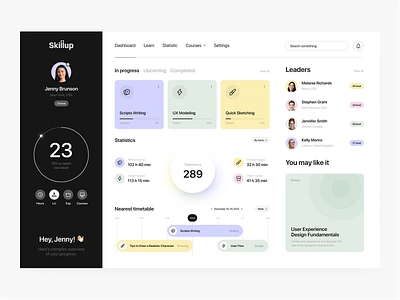 Education Platform courses dashboard dashboard design education edutech interface landing page learning learning platform lesson online education panel saas skills startup company startup platform study udemy ui ux web design