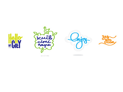 Calligraphy01 2d 2d art art branding calligrafia city city park design enjoy graphic art graphic design hand lettering hello my city icon illustration logo typography vector vector art yes you can