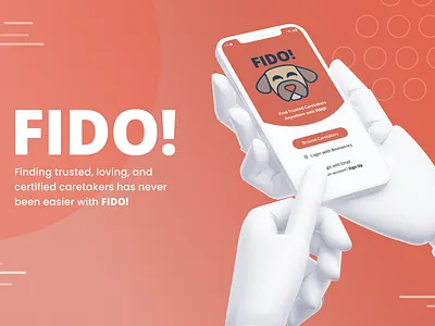 FIDO! Dog Walking App Case Study & Prototype app branding design dog dog walker dog walking dog walking app dog walking application email facebook google graphic design logo map mobile motion graphics product design ui ux vector