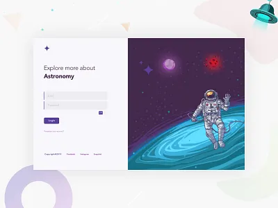Split Fold Login Page app black branding design experience flat icon identity illustration interface lettering logo type typography ui user ux vector web website