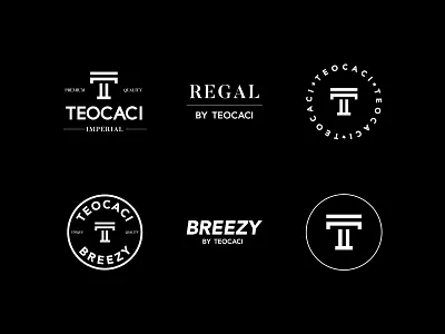 Teocaci Sub-Brand Logo Lockups branding creative design digital fashion footwear icon illustration lifestyle logo minimal premium start up vector