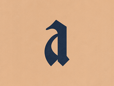 36 Days of Type 36daysoftype 36daysoftype a a gothic gothic type type type daily type design type designer typography