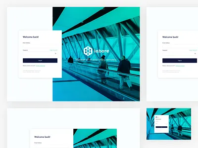 Login Exploration - Web Portal exploration light login login box login design login form login page portal ui ux web web desgin web portal