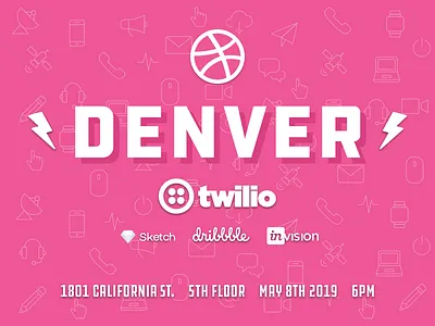 Twilio Design Event adobe boulder co code colorado denver design design meetup email illustration meetup sendgrid sendgrid twilio twilio uiux uiux meetup