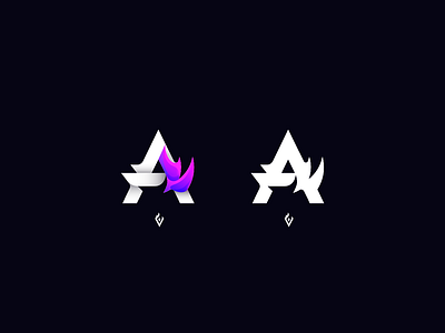 Abstract "A" - Logo Concept brand brand and identity branding corporate creative design esports identity logo mascot mascotlogo premade sale team