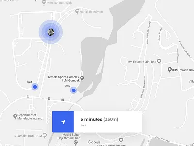 Map UI apps screen branding design illustration ui element ui pack ux designer web website