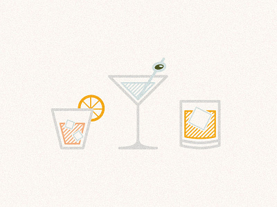 drinky poo drink icon drinks gin icon icons identity illustration martini packaging design vodka whiskey