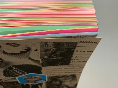 FINN UX Design team Zine collage diy finn finnux finnuxdesign graphic design lofi magazine photocopy print publication zine