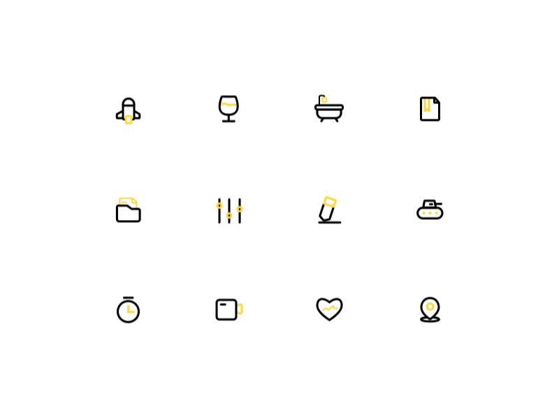 ICON by Xiao Fang on Dribbble