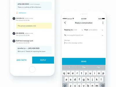 Seneca app design development mobile mobile app portfolio ui ux ui work
