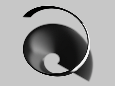 Day 1 - 36 days of type 36 days of type 36 days of type lettering black white c4d c4d42 challenge cinema 4d dark render type type art