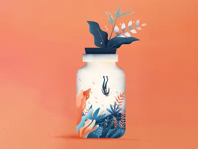 Time alone 插图 设计