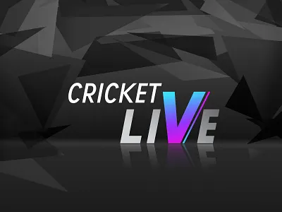 Criket live animation art branding character creative cricket design flat identity illustration illustrator ipl lettering live cricket minimal type typography vector web website