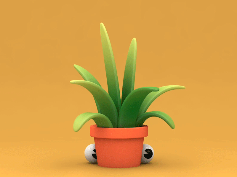 Potted Plant c4d design ios logo potted plant sketch ui ios vip design run uikit，fit，sketch，data，