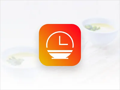 Food Ordering App Icon app icon brand identity branding food food ordering app logo design ordering