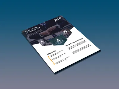 Flyer Corporate corporate flyer logo