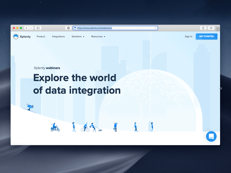 Responsive SVG Illustration