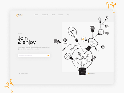Website design | Subscribe branding design design agency landing design landing page landing page concept minimal pastel subscribe form subscription ui ux web webdesign website