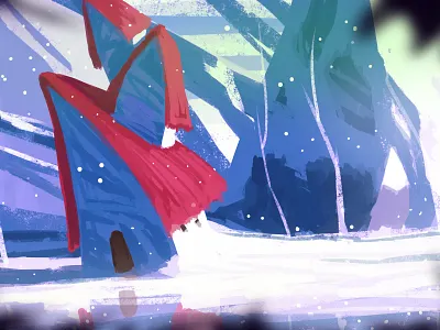 Distorted animation art artboard artbook artwork character art design digital 2d digital art digital illustration digital painting dribble dribbleartist game art illustration landscape nature photoshop ui vector