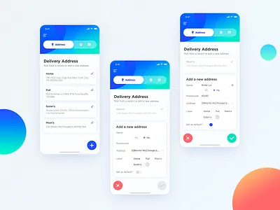 Order Process-Part 1 app design ui ux