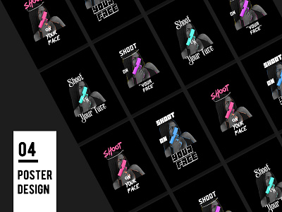 4 Graphic Design fonts graphic grils poster
