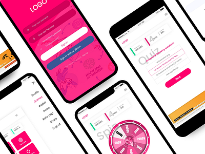 Quiz game g game game animation game app game art game artist game ui graphic
