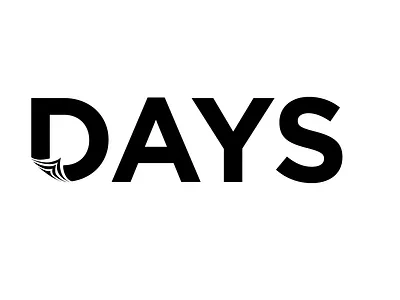 Don't watch they days go by... callender conceptual days exercise five minutes flipping gotham pages simple simple design turning type type as image typography