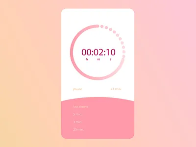 Daily Ui #014 - Countdown timer countdown timer daily 100 dailyui dailyui 014 timer ui