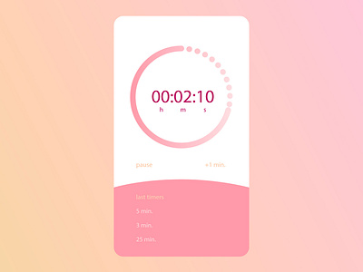 Daily Ui #014 - Countdown timer countdown timer daily 100 dailyui dailyui 014 timer ui