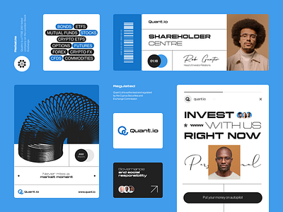 Quant.io Branding brand identity brand sign branding business halo halo lab identity logo logo design logotype marketing packaging startup